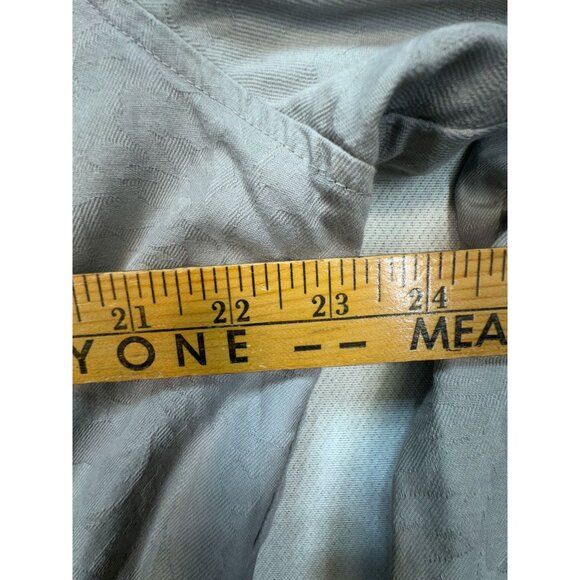 Chicos Womens Jacquard Utility Jacket  Sze 3 Gray Drawstring Waist Travel - Picture 8 of 15